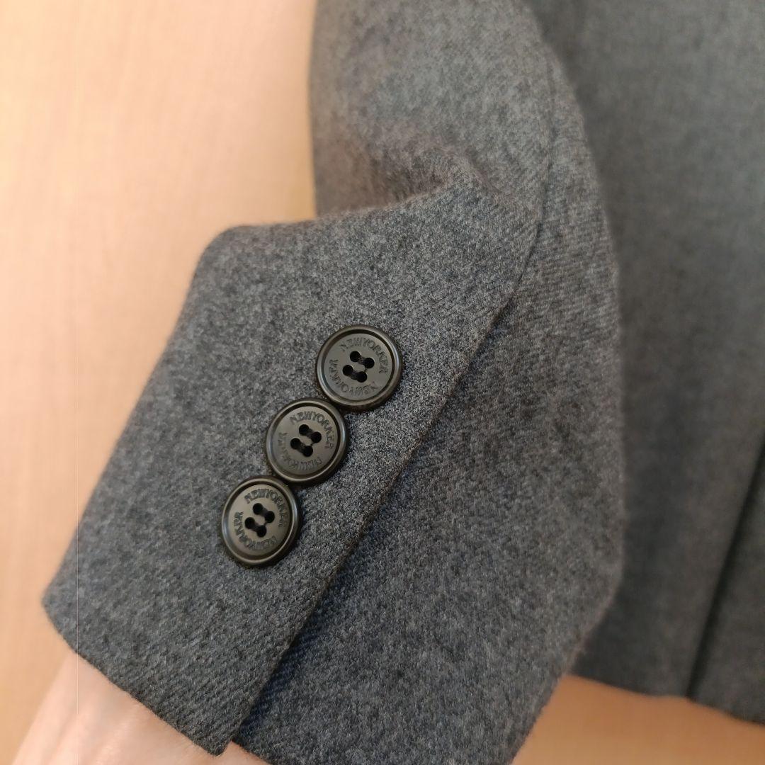 極美品NEW YORKER フォーマル　ビジネススーツ　プリーツAラインスカート