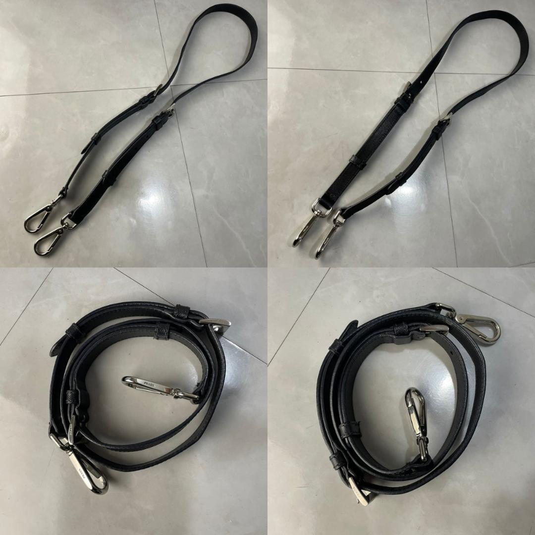 PRADA ショルダーバッグ プラダ 2way クラッチバッグ BT0689 黒