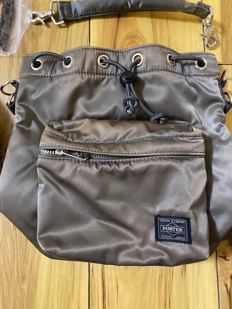 PORTER バルーンサック　シルバーグレー