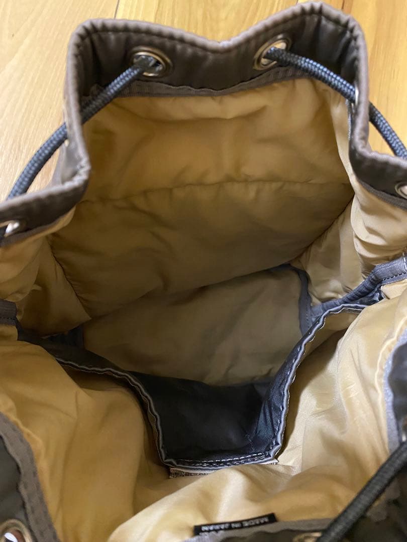 PORTER バルーンサック　シルバーグレー