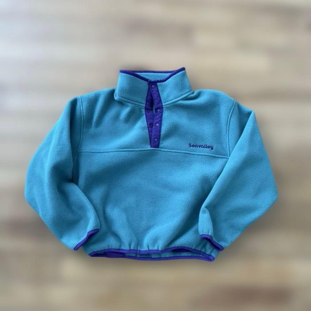 SEA SEAVALLEY RECYCLED フリースプルオーバー　25AW