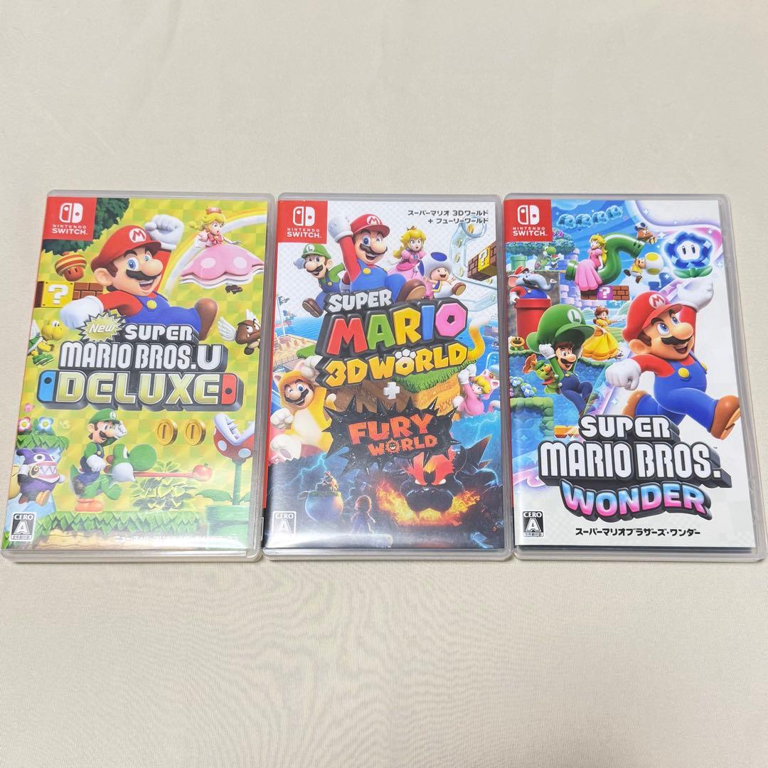 Nintendo Switch スーパーマリオシリーズ 3本セット