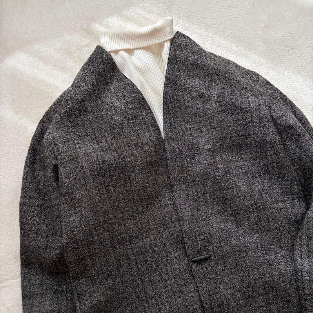 ❁ JURGENLEHL ウール・シルクツイードジャケット