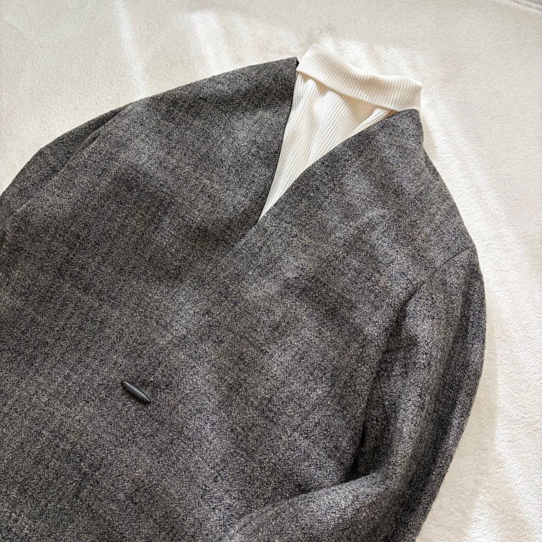 ❁ JURGENLEHL ウール・シルクツイードジャケット