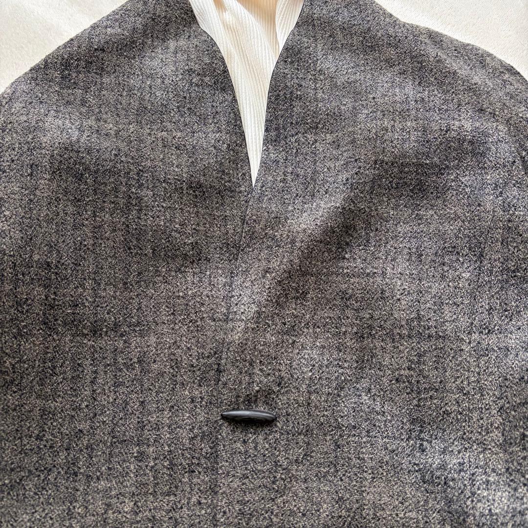 ❁ JURGENLEHL ウール・シルクツイードジャケット