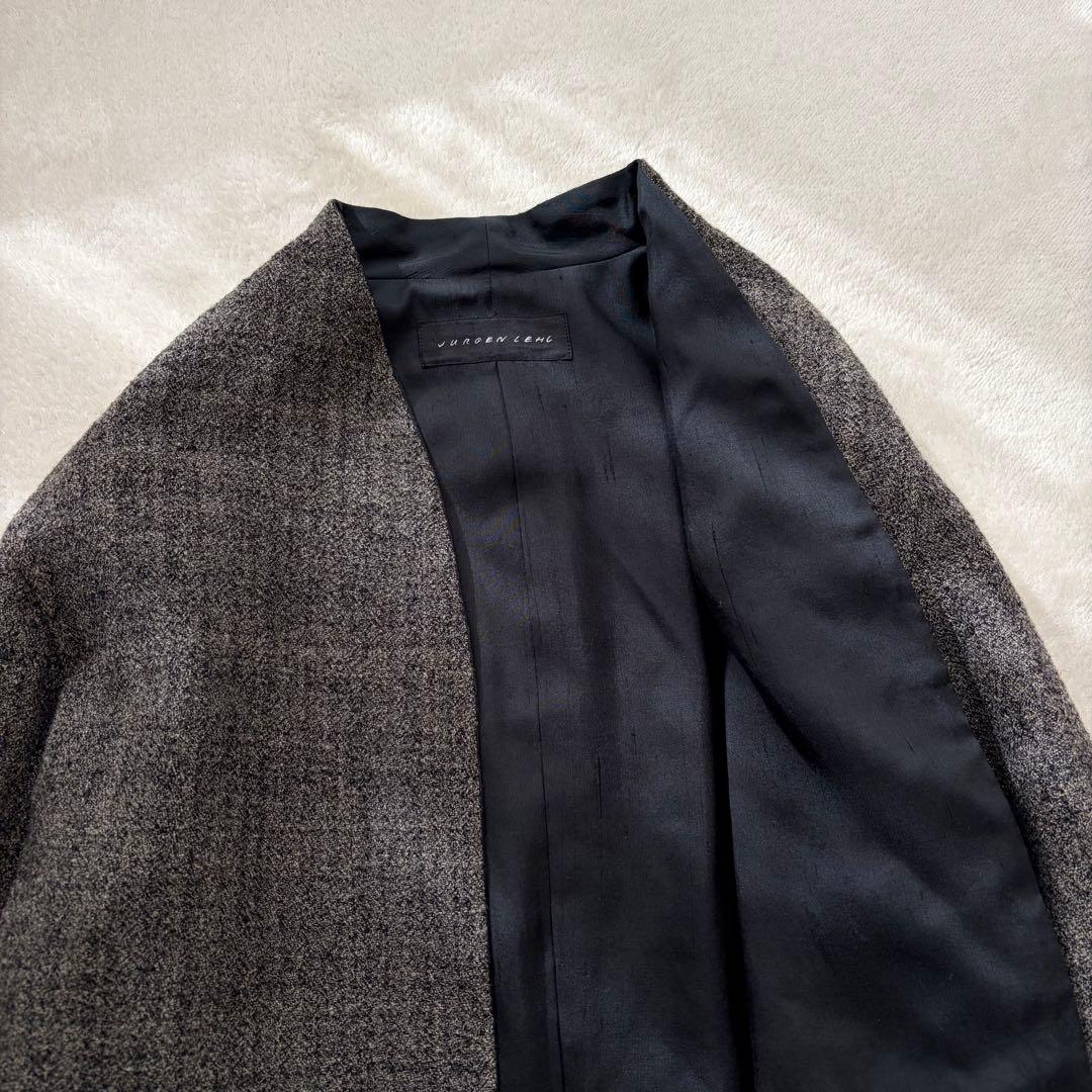 ❁ JURGENLEHL ウール・シルクツイードジャケット