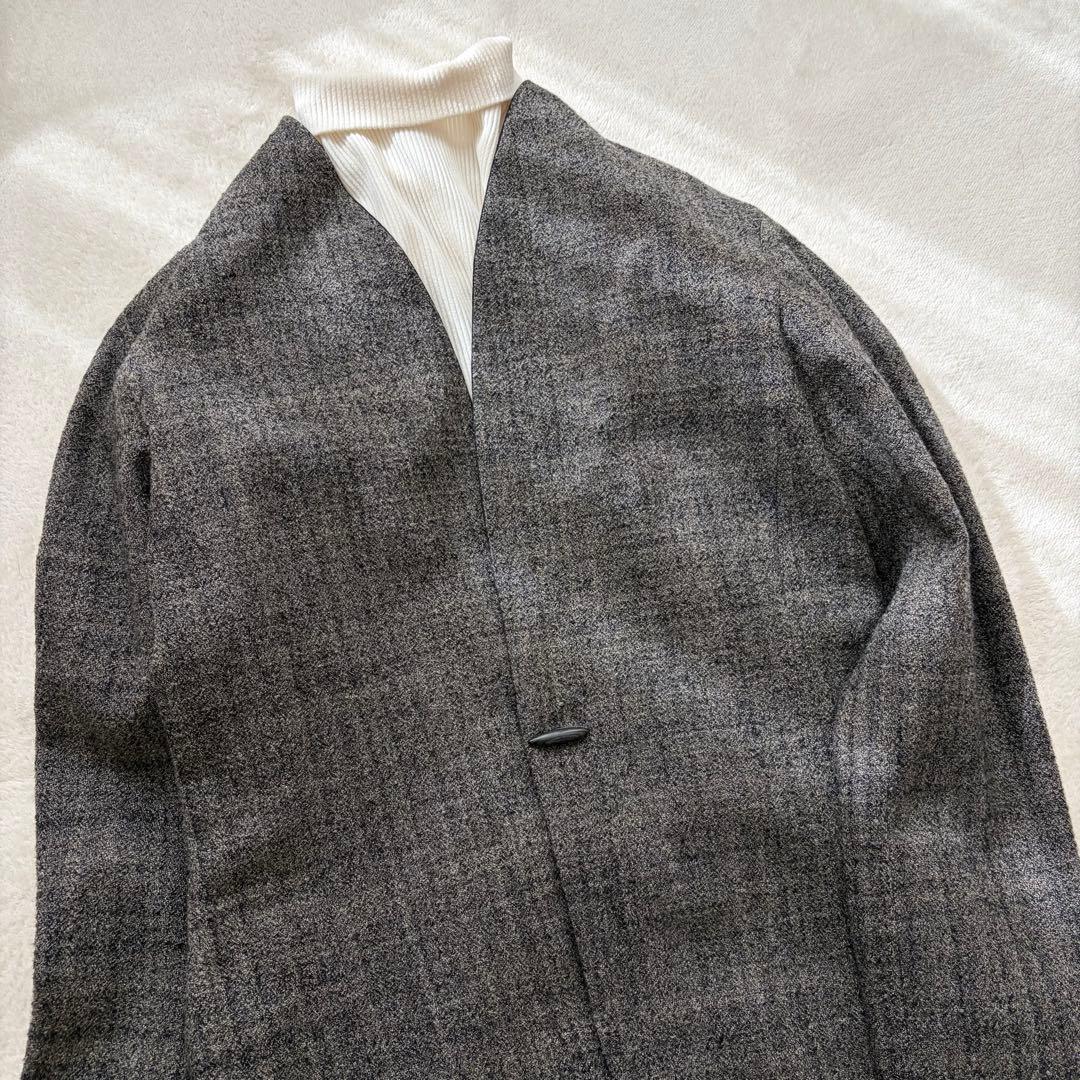 ❁ JURGENLEHL ウール・シルクツイードジャケット