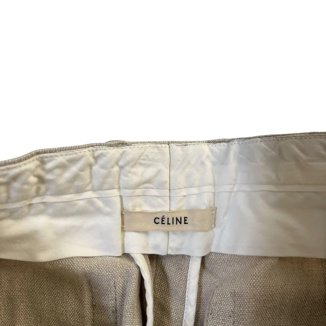 CELINE archive リネンワークパンツ ベージュ