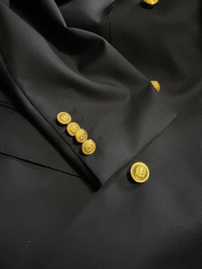 J731★ダブルジャケット 新品 メンズ濃紺 紺ブレ 大きいサイズA7 50帝人