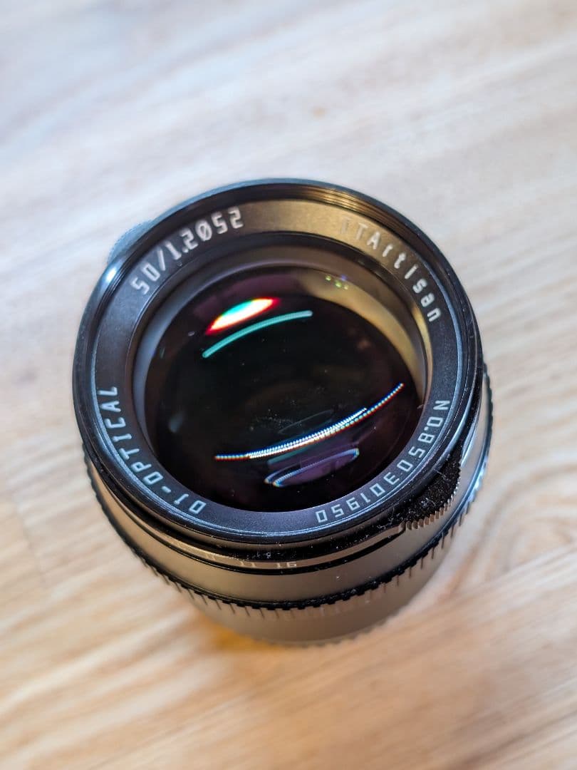 TT Artisan APS-C 50mm F1.2 レンズ（フジX）