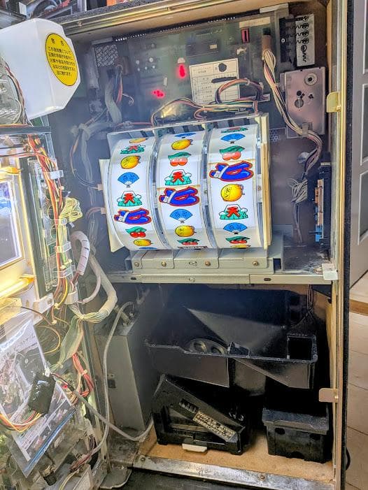 【整備済】パチスロ4号機　エレコ　花火百景E実機　不要機　レトロ レア