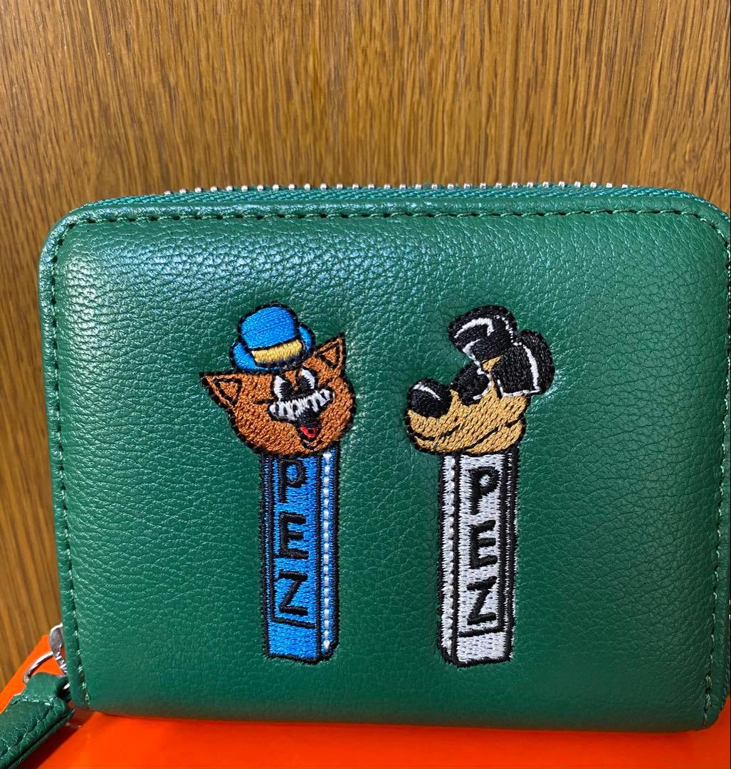 未使用PEZ(ペッツ)×perche(ペルケ)×ear コラボジャバラ折り財布
