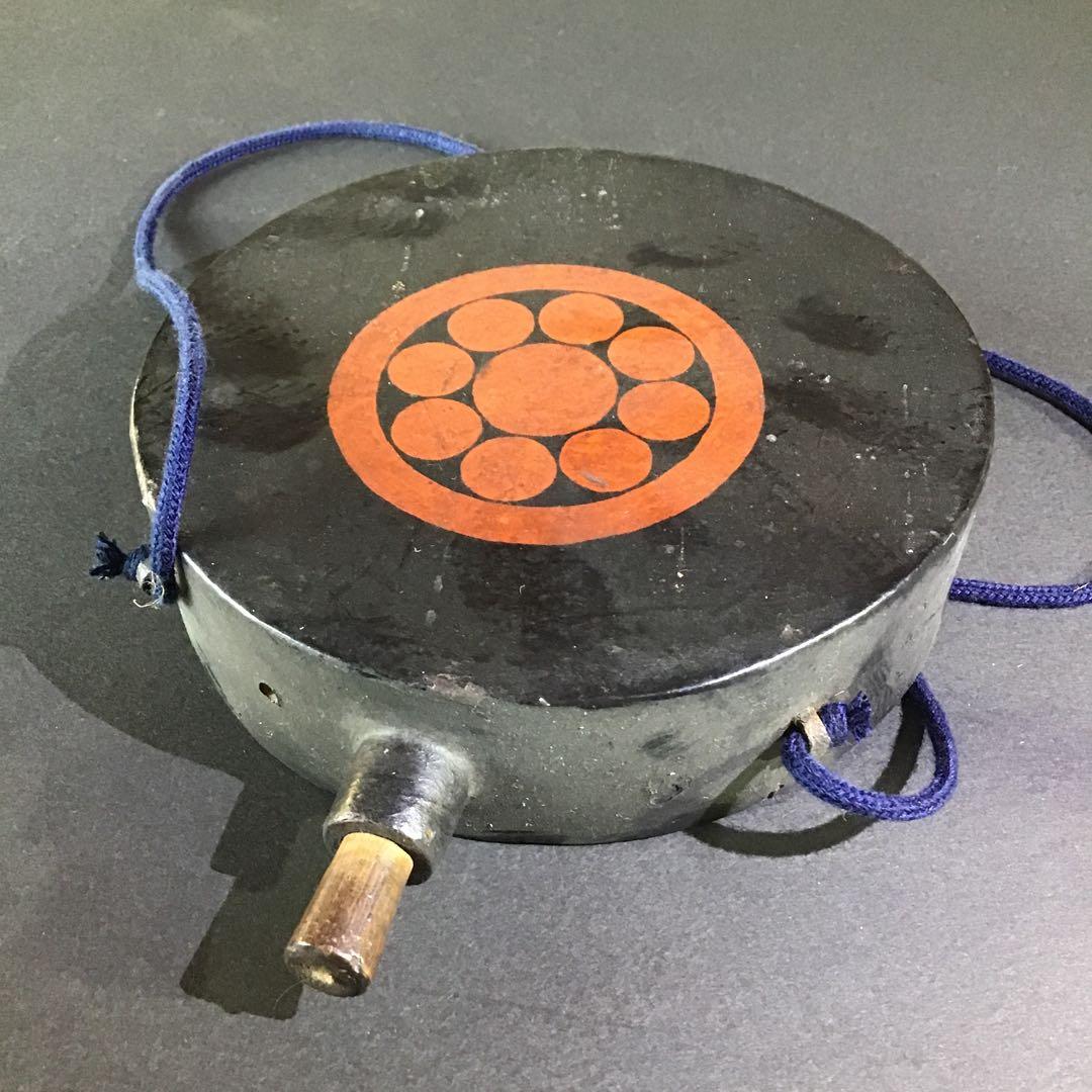 九曜紋　煙硝入　火縄銃　鉄砲隊　　　江戸期