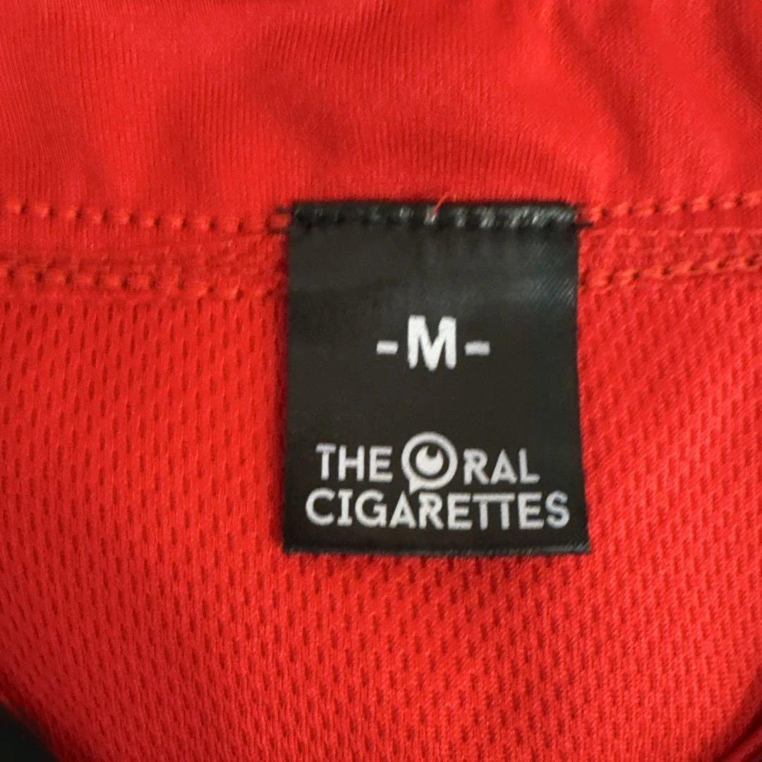 THE ORAL CIGARETTES ベースボールシャツ　半袖　M レッド