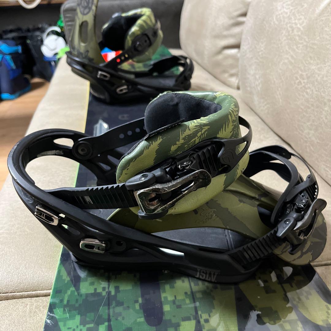 SALOMON PULUS 149 × SALOMON RHYTHM L に交換