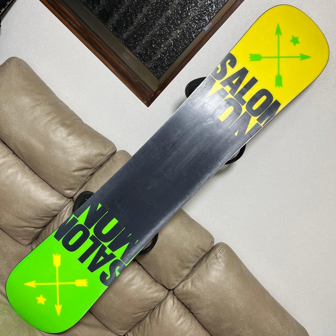 SALOMON PULUS 149 × SALOMON RHYTHM L に交換