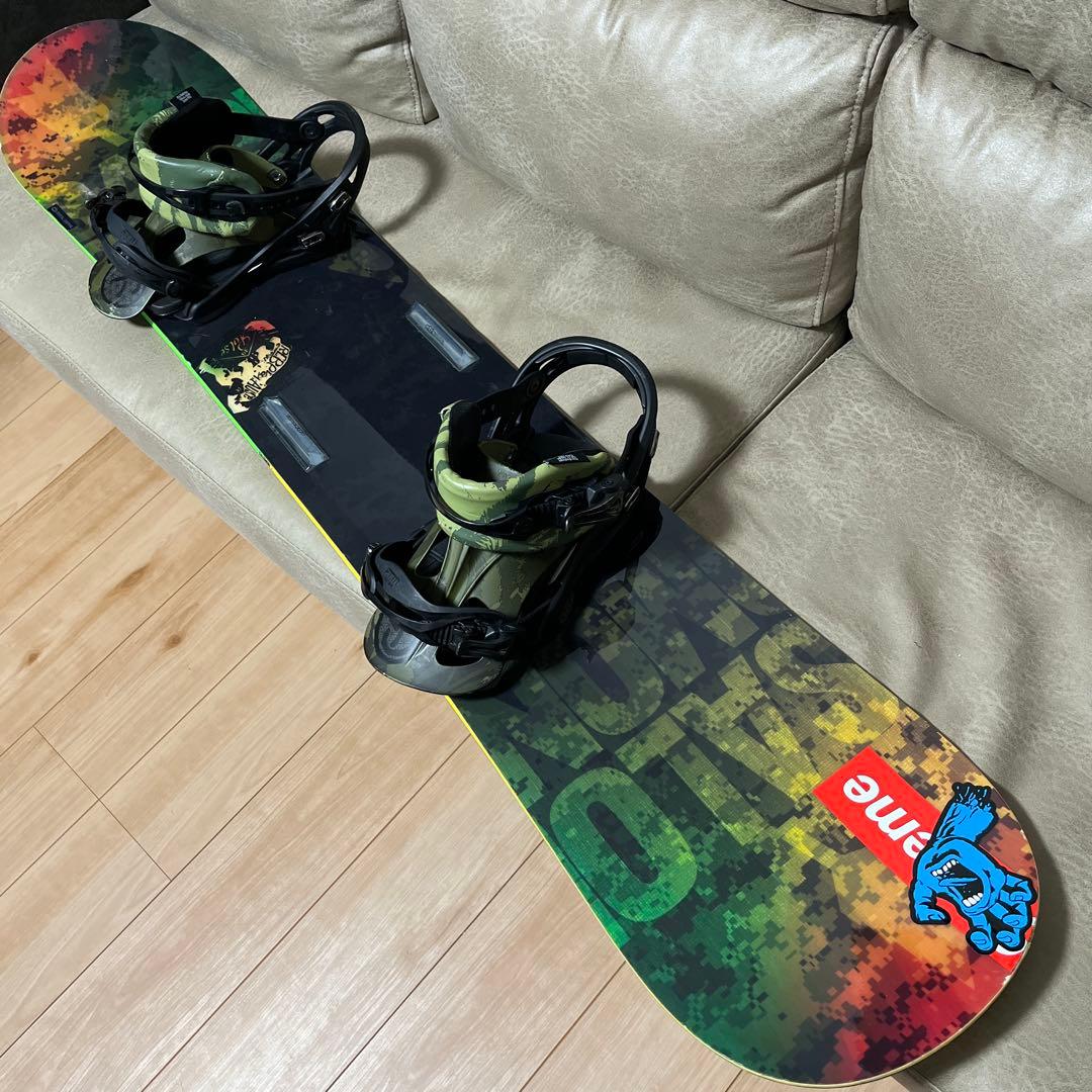 SALOMON PULUS 149 × SALOMON RHYTHM L に交換