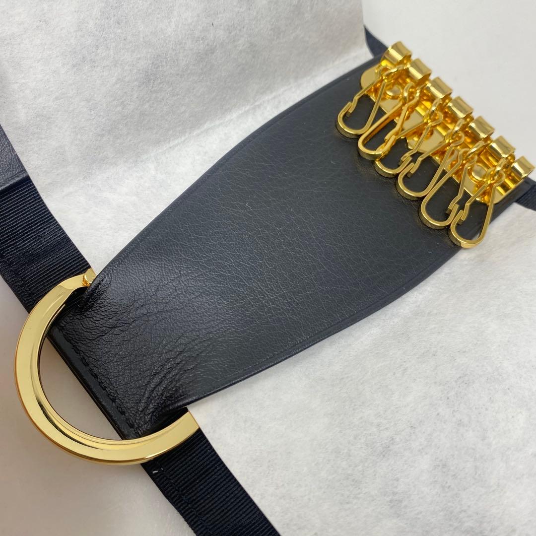 先着1点✨agnes b. アニエスベー キーケース ブラック ロゴ 黒