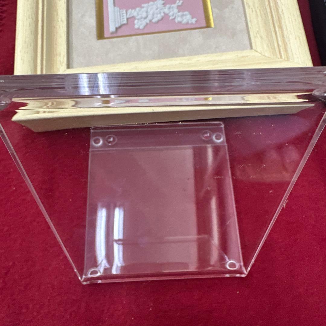 ウェッジウッド　雛人形の装飾付き木製フレーム　ひな祭り　お雛様