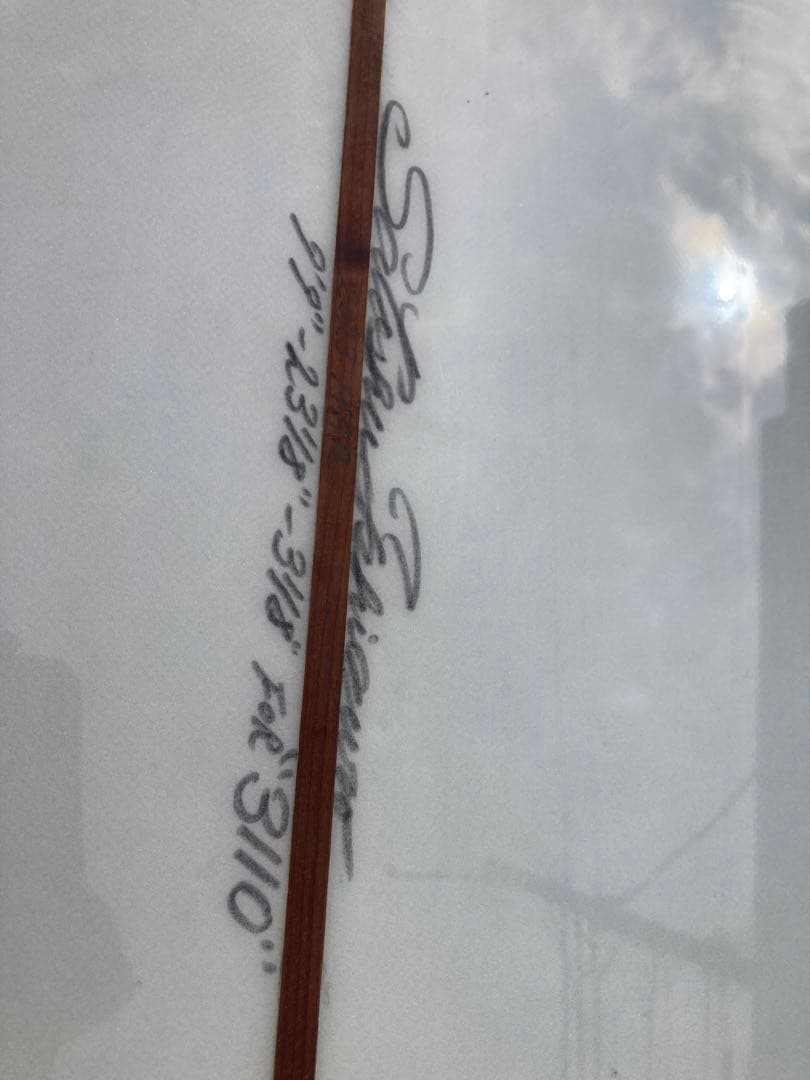 ドナルドタカヤマ　インザピンクシングルフィン　　石黒聡シェイプ　9'9