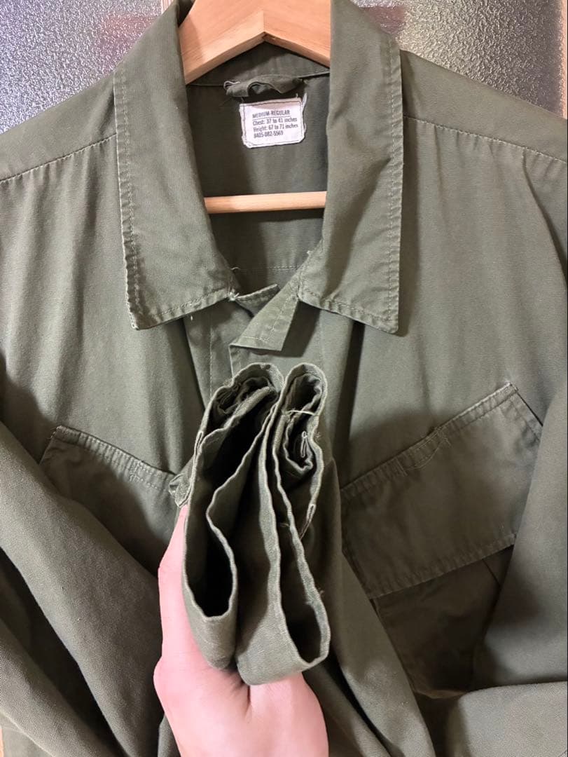 美品 60s Jungle Fatigue Jacket 3rd US.ARMY