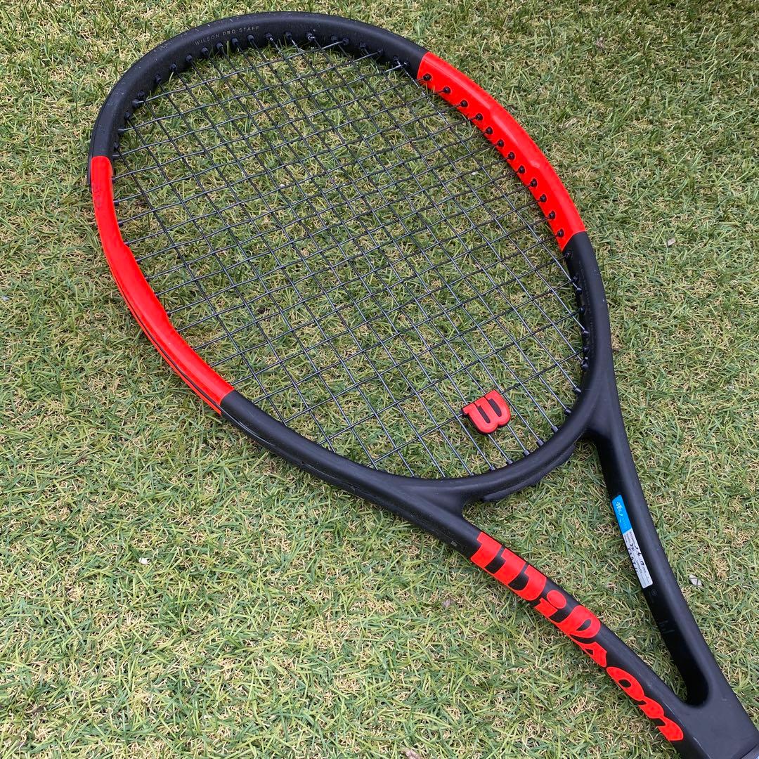 Wilson Pro Staff テニスラケット 赤黒　張人　TSGT 11