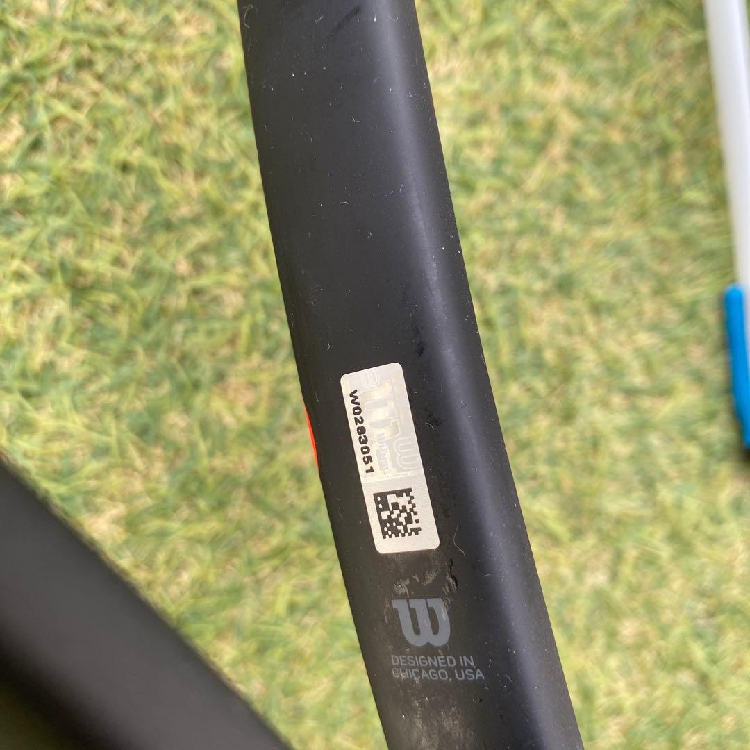 Wilson Pro Staff テニスラケット 赤黒　張人　TSGT 11
