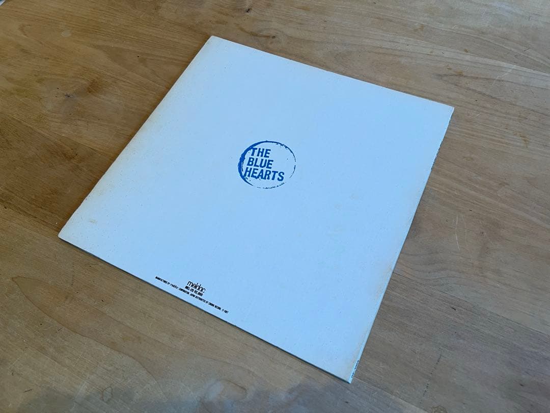 ザ・ブルーハーツ 1th アナログLP　ダンボールジャケット