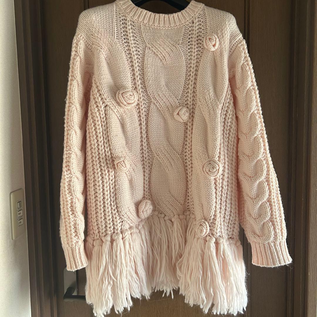 Darich ローズモチーフニットチュニック