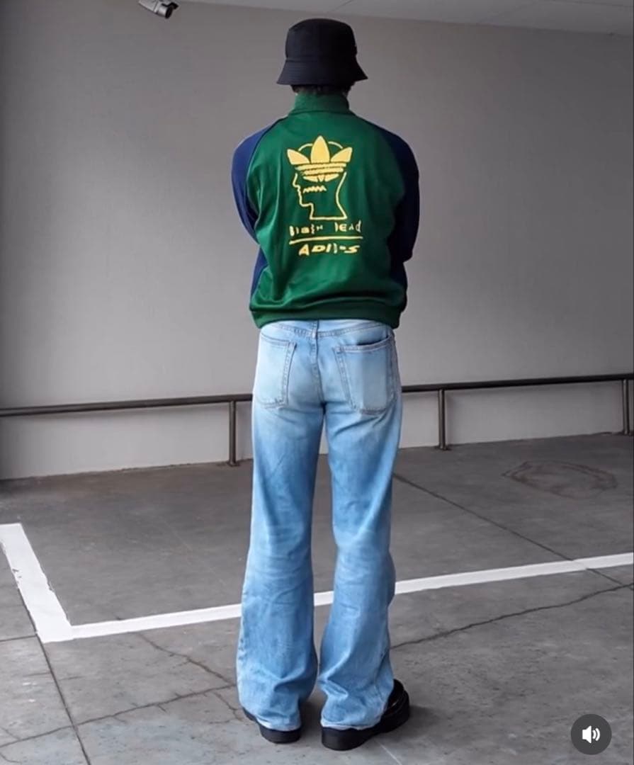 adidas Brain Dead トラックジャケット　Mサイズ