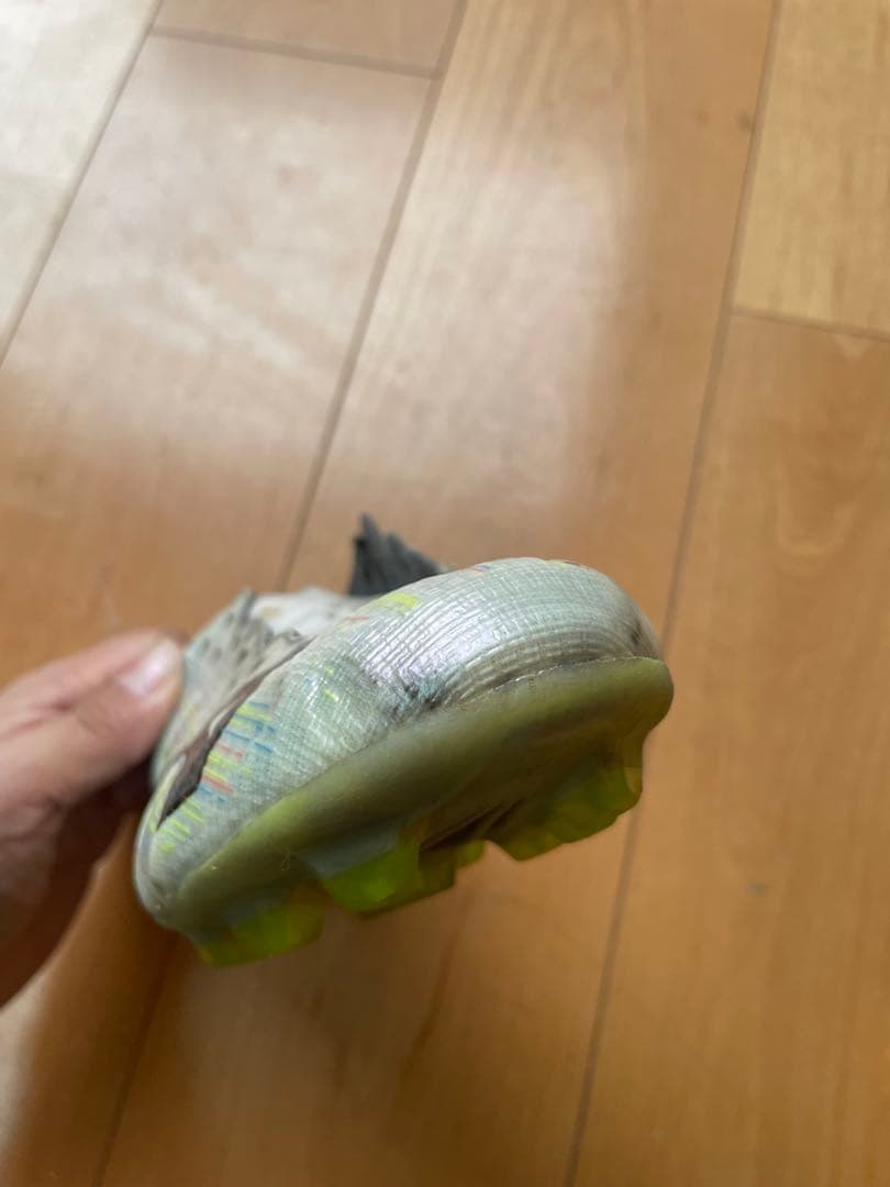 ミズノ　アルファ2 エリート　ホワイト/グリーン24.5cm