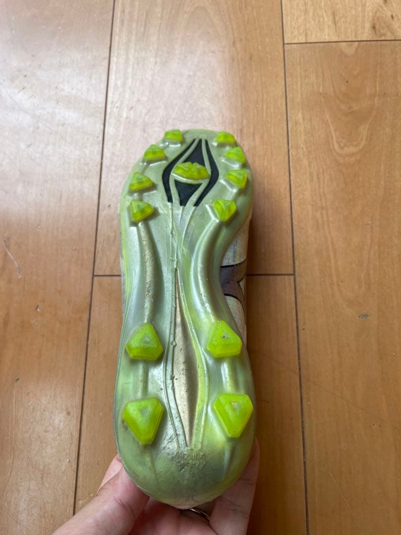 ミズノ　アルファ2 エリート　ホワイト/グリーン24.5cm