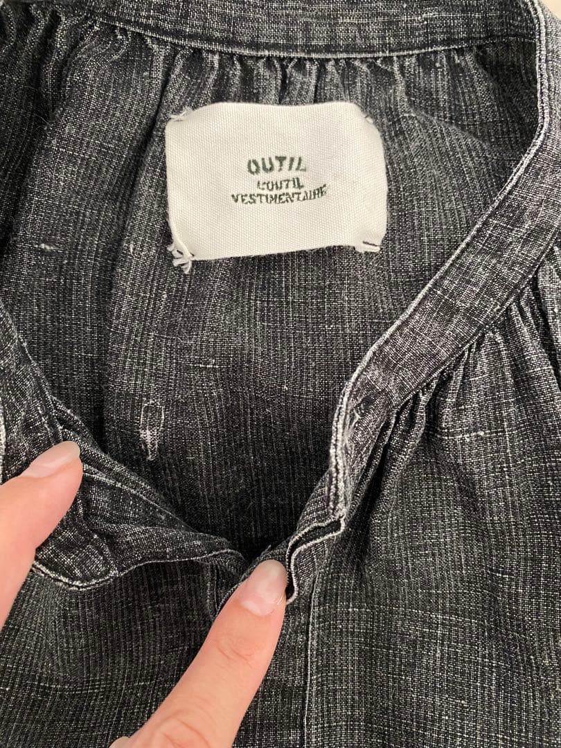 OUTIL リネンチュニック　ブラウス　ウティ