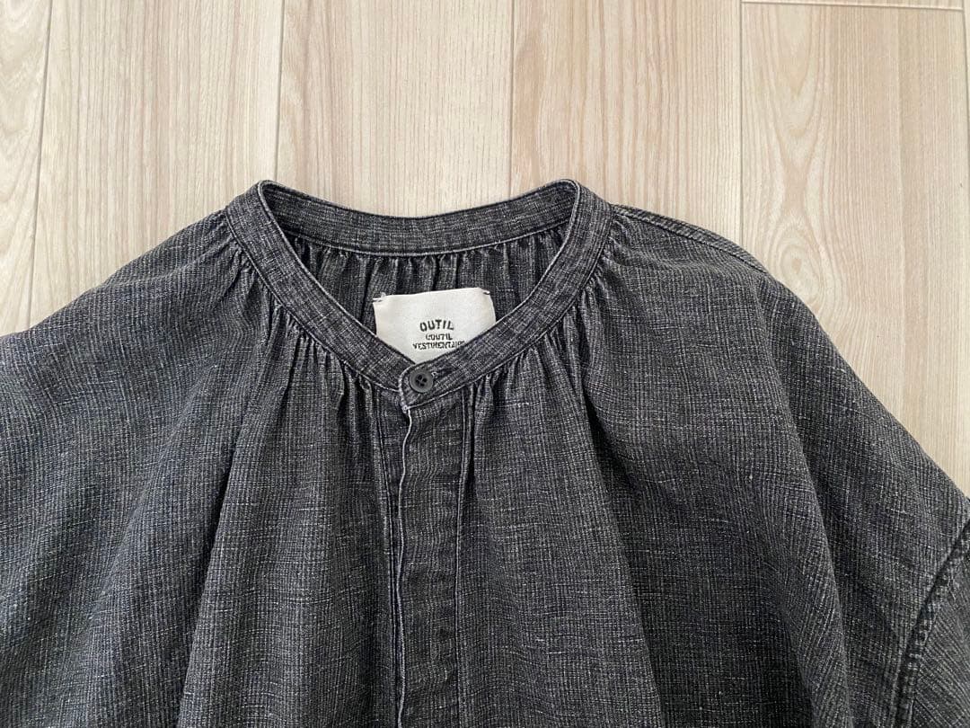 OUTIL リネンチュニック　ブラウス　ウティ