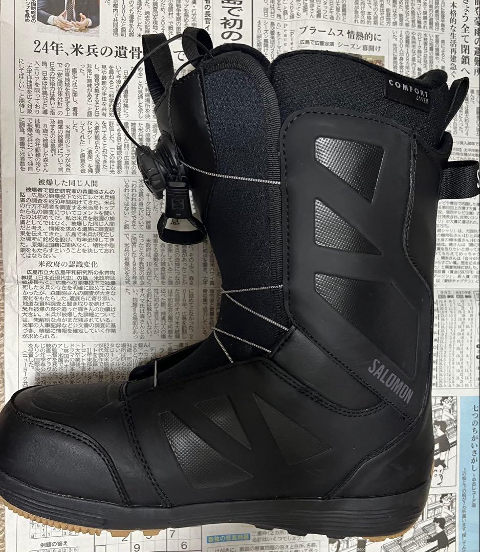 SALOMON スノーボードLAUNCH BOA SJ 28cm ブラック