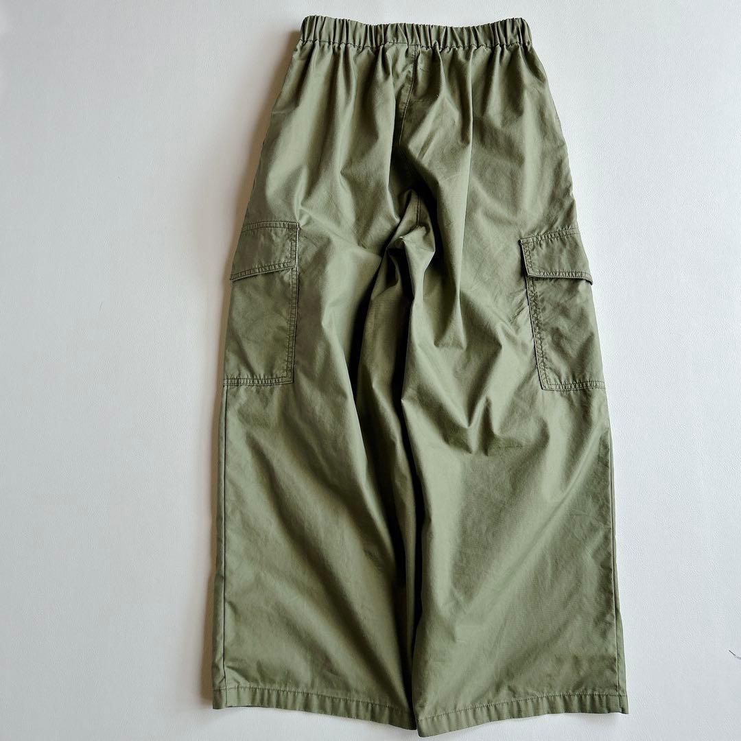 りぇ/ NUMBER18 ohako ⿻ ルーズ カーゴパンツ 春 カーキ