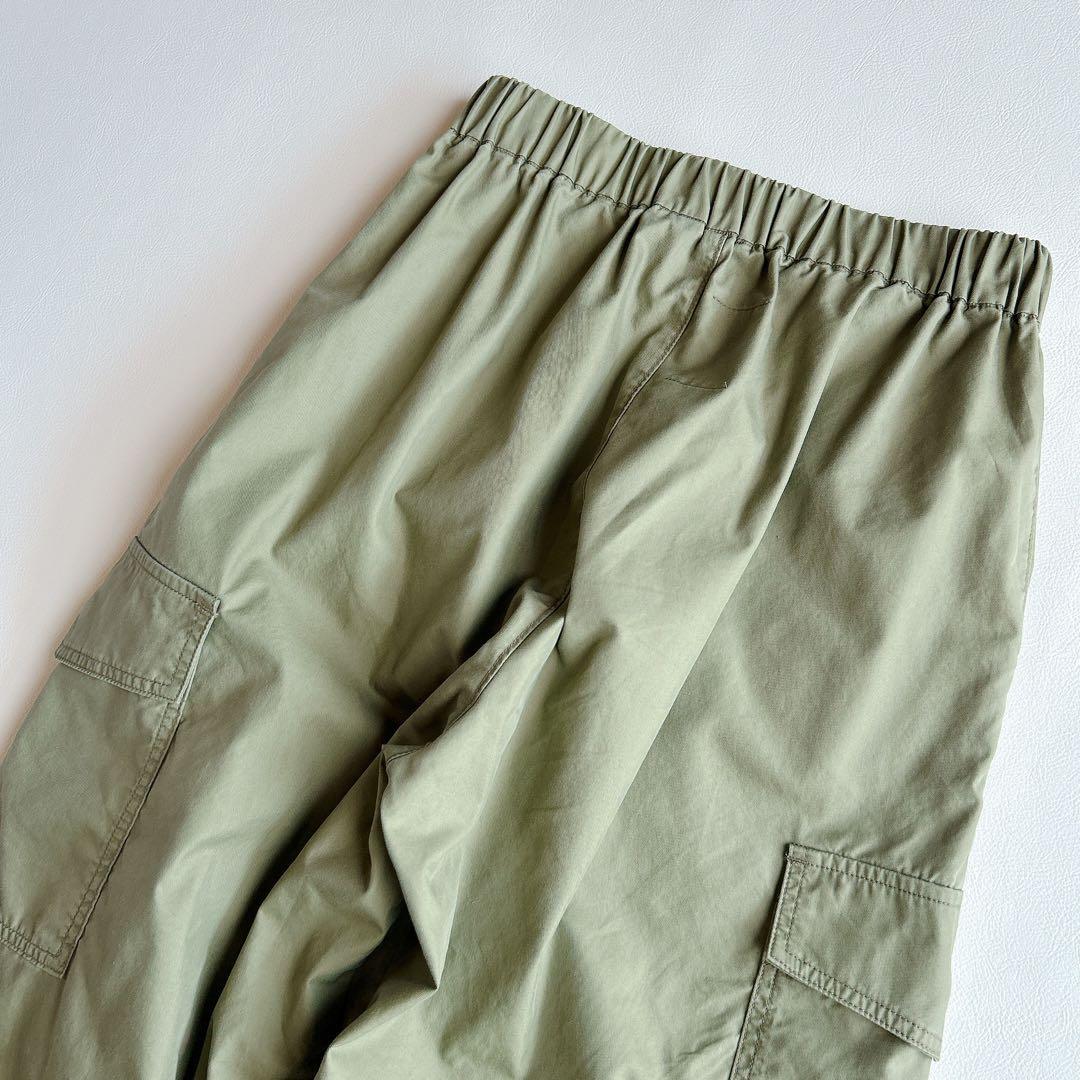 りぇ/ NUMBER18 ohako ⿻ ルーズ カーゴパンツ 春 カーキ
