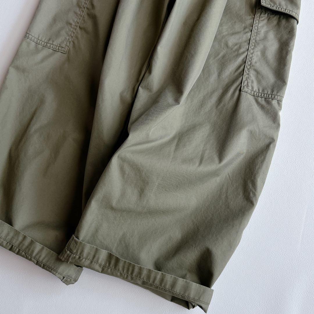 りぇ/ NUMBER18 ohako ⿻ ルーズ カーゴパンツ 春 カーキ