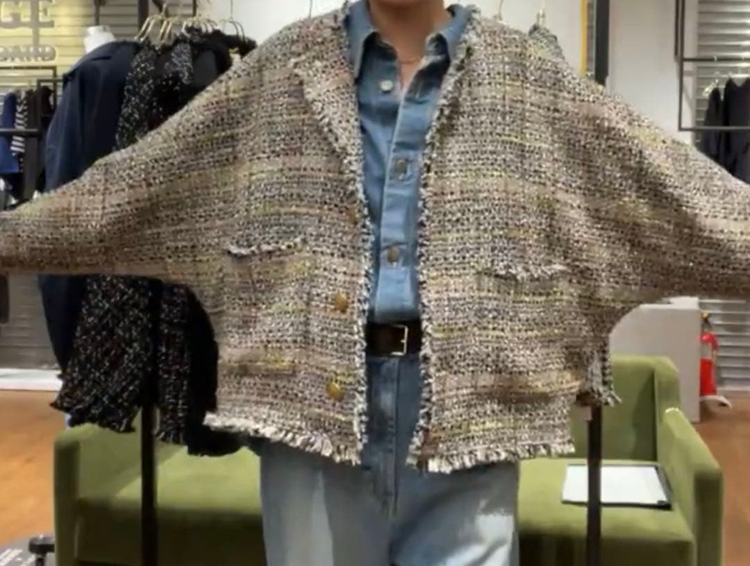 限定カラーSpecial GIOLICATWEED ドルマンジャケット JK