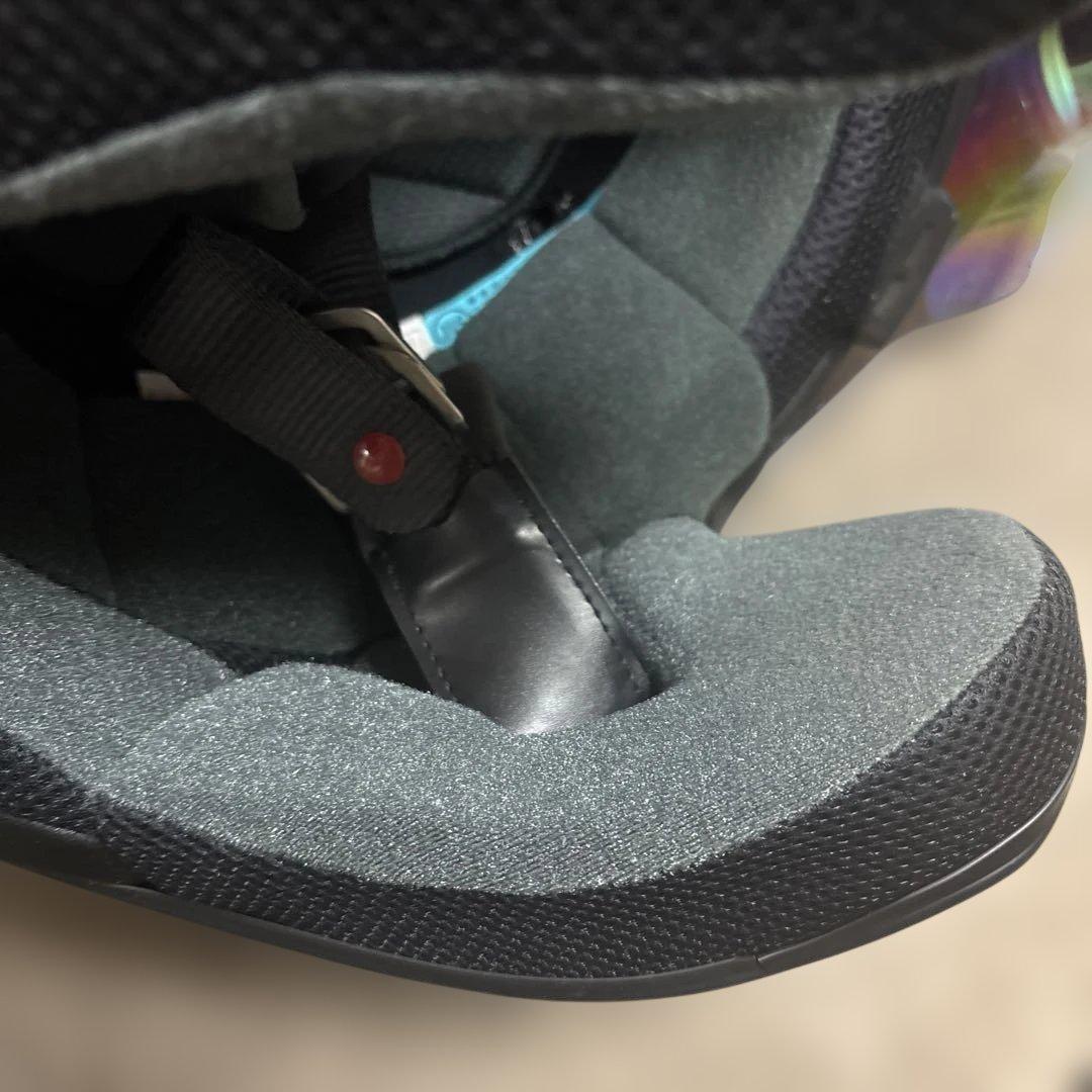 Arai ブラック ジェットヘルメット ミラーシールドMZ-F