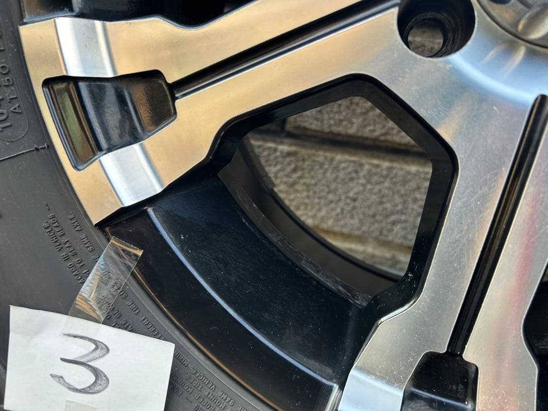 MKW MK36 7J グッドリッジAT 235 70 R16 デリカD5に使用