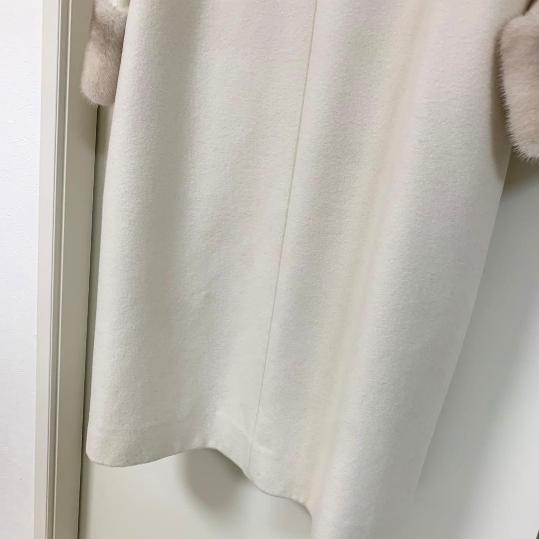 FOXEY BOUTIQUE ロングコートフォクシー　美品　38 カシミヤ