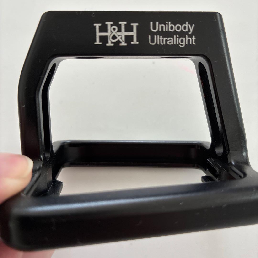 H&Hブロンプトンbrompton フロントキャリアブロック黒