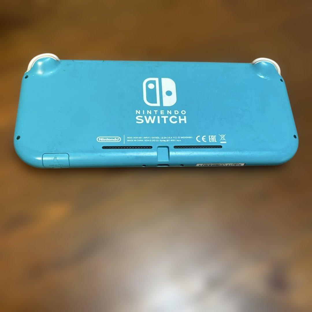 Nintendo Switch Lite ターコイズ 本体 ケース、箱付き