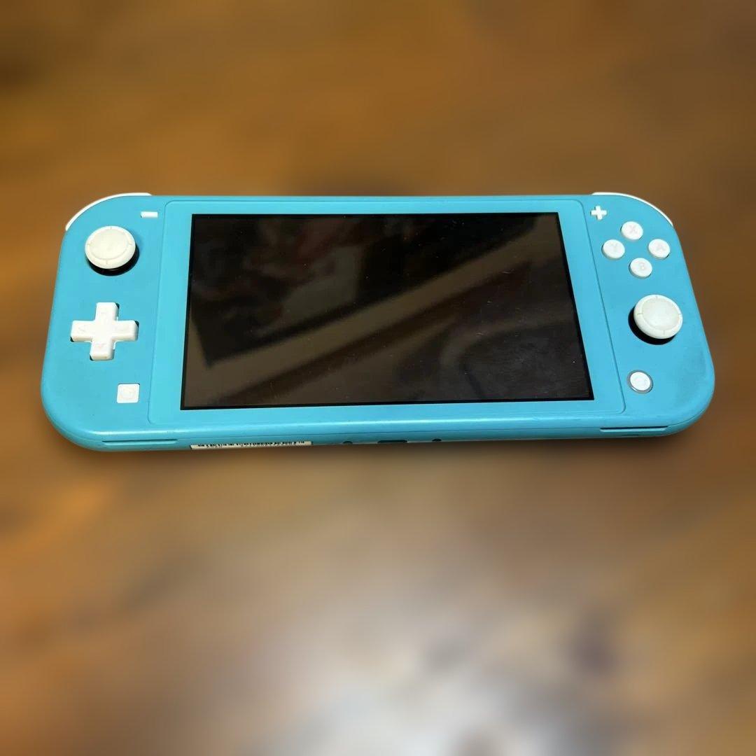 Nintendo Switch Lite ターコイズ 本体 ケース、箱付き