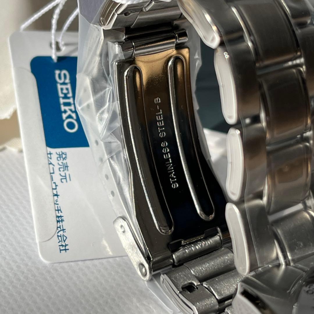 新品 未使用 SEIKO 腕時計 逆輸入 SND365PC ダークブルー メンズ