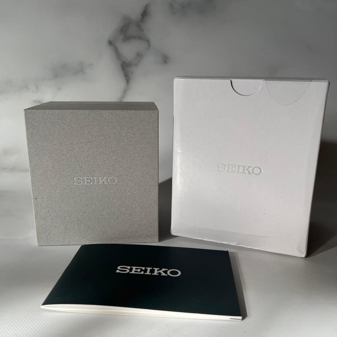 新品 未使用 SEIKO 腕時計 逆輸入 SND365PC ダークブルー メンズ