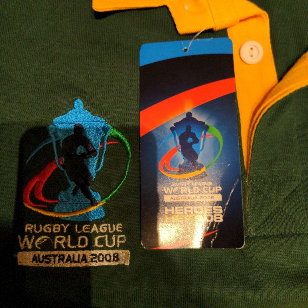 ラグビーオーストラリア代表ラガーシャツ（新品タグ付き）