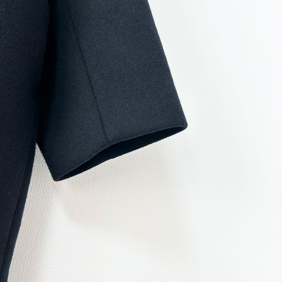 UNITED ARROWS メルトンPコート　ブラック　36