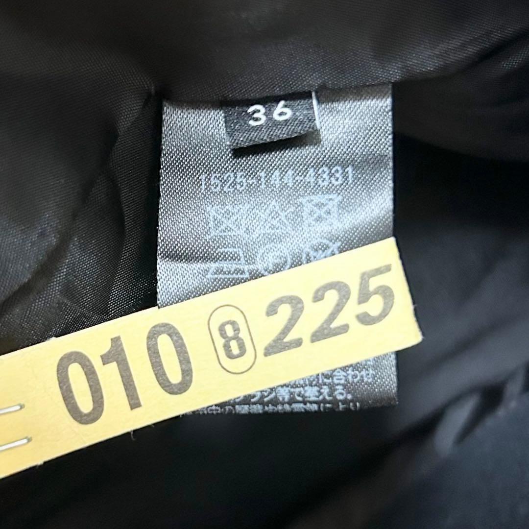 UNITED ARROWS メルトンPコート　ブラック　36